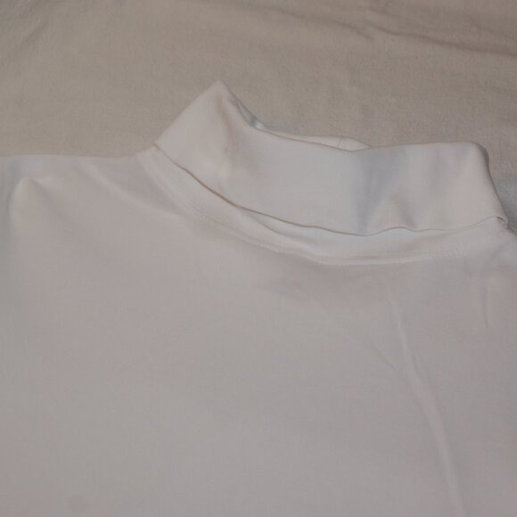 Boys White Turtle Neck Size Large Long Sleeve by St. Johns Bay - Picture 7 of 11